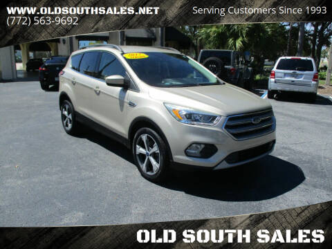2017 Ford Escape for sale at OLD SOUTH SALES in Vero Beach FL