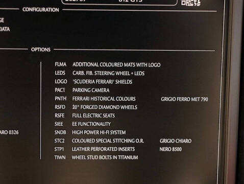 2021 Ferrari 812 GTS