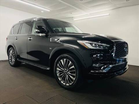 2018 Infiniti QX80 for sale at Champagne Motor Car Company in Willimantic CT