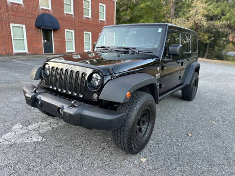 2012 Jeep Wrangler Unlimited for sale at Dipro Automotors LLC in Newnan GA