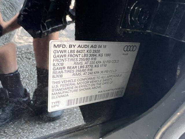 2018 Audi Q7 2.0T quattro Premium Plus