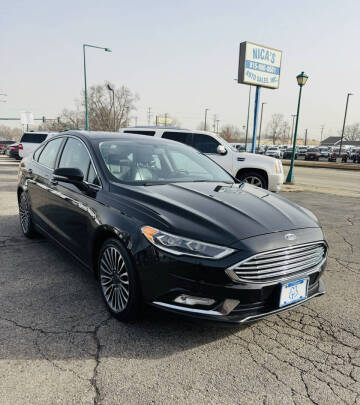 2017 Ford Fusion for sale at NICAS AUTO SALES INC in Loves Park IL