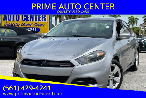 2015 Dodge Dart for sale at PRIME AUTO CENTER in Palm Springs FL