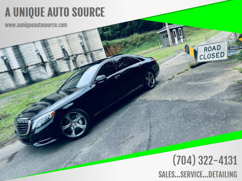 2014 Mercedes-Benz S-Class for sale at A UNIQUE AUTO SOURCE in Albemarle NC