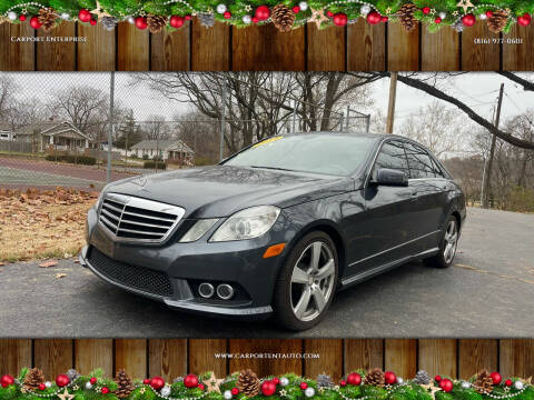 2010 Mercedes-Benz E-Class for sale at Carport Enterprise in Kansas City MO