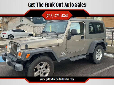 2006 Jeep Wrangler for sale at Get The Funk Out Auto Sales in Nampa ID