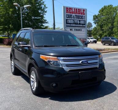 2015 Ford Explorer for sale at Reliable Cars & Trucks LLC in Raleigh NC