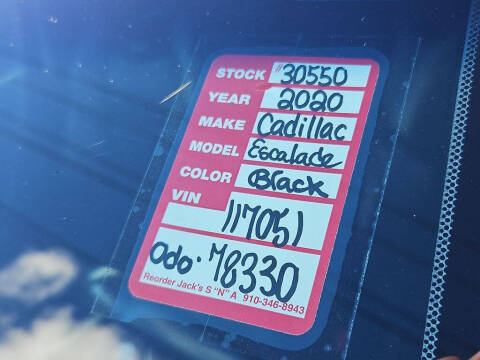 2020 Cadillac Escalade Premium Luxury