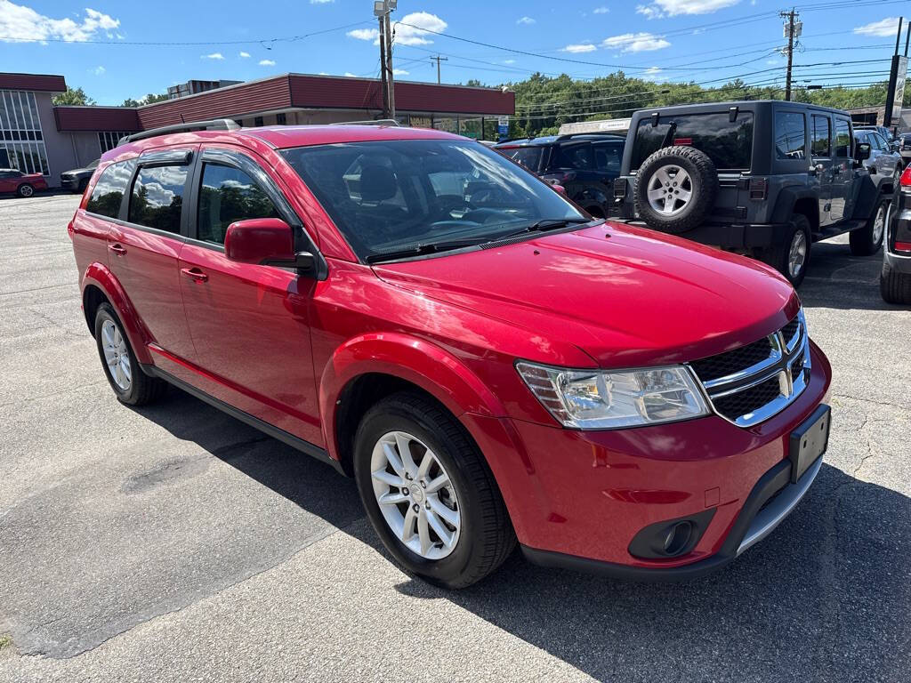 Red 2017 Dodge Journey SXT AWD SXT 4dr SUV 2