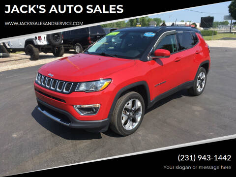 2018 Jeep Compass for sale at JACK'S AUTO SALES in Traverse City MI