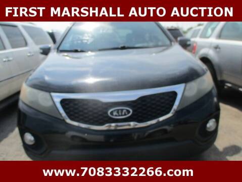 2012 Kia Sorento for sale at First Marshall Auto Auction in Harvey IL