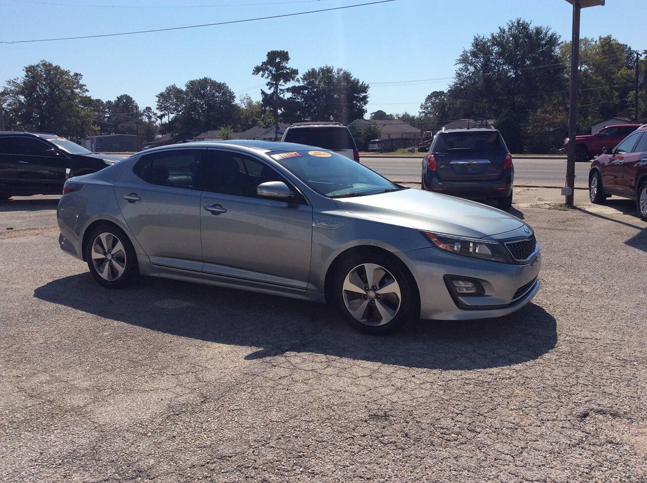 2014 Kia Optima Hybrid for sale at SPRINGTIME MOTORS in Huntsville, TX