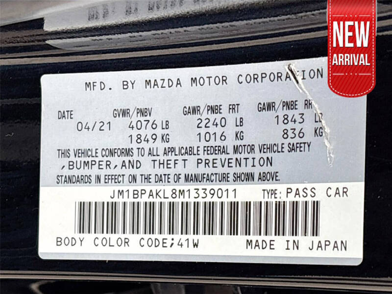 2021 Mazda Mazda3 Hatchback Select