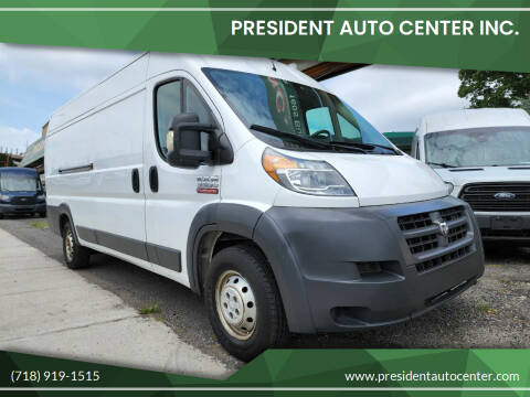 2016 RAM ProMaster for sale at President Auto Center Inc. in Brooklyn NY