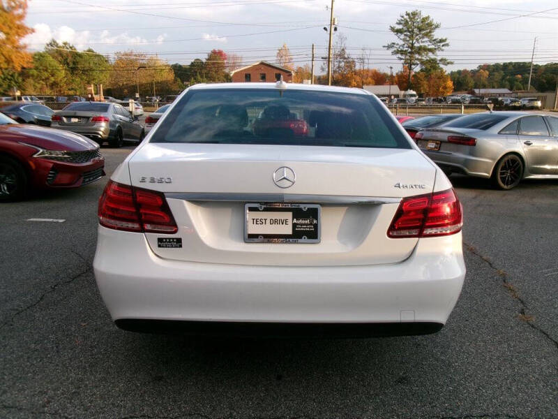 2016 Mercedes-Benz E-Class E 350 4MATIC