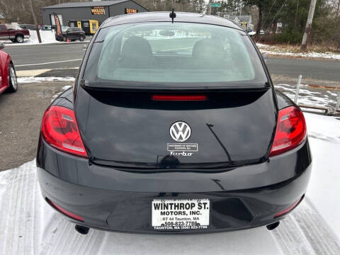 2012 Volkswagen Beetle Black Turbo PZEV