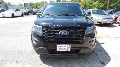 2017 Ford Explorer for sale at Unlimited Auto Sales in Upper Marlboro MD