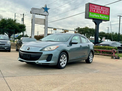 2013 Mazda MAZDA3 for sale at CityWide Motors in Garland TX
