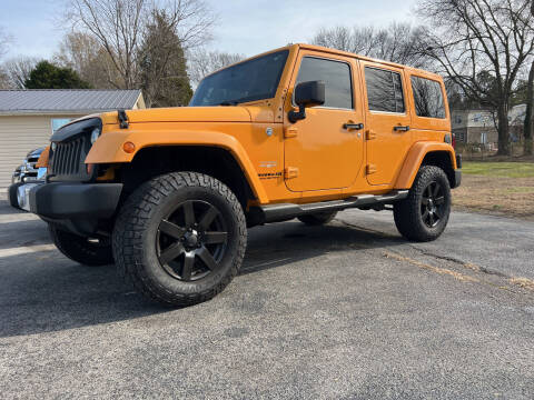 2013 Jeep Wrangler Unlimited for sale at K & P Used Cars, Inc. in Philadelphia TN