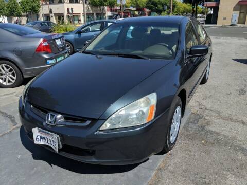 2005 Honda Accord for sale at Auto City in Redwood City CA
