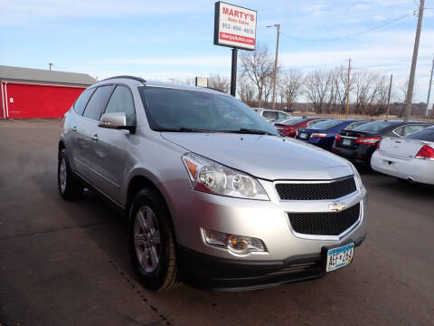 2012 Chevrolet Traverse for sale at Marty's Auto Sales in Savage MN