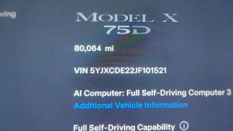 2018 Tesla Model X 75D
