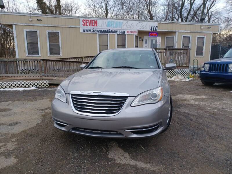 2014 Chrysler 200 for sale at Seven and Below Auto Sales, LLC in Rockville MD