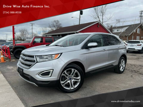 2018 Ford Edge for sale at Drive Wise Auto Finance Inc. in Wayne MI