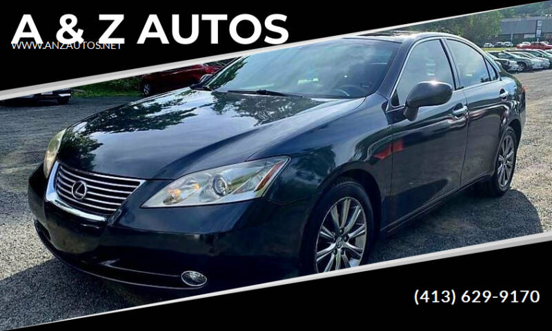 2008 Lexus ES 350 for sale at A & Z AUTOS in Westfield MA