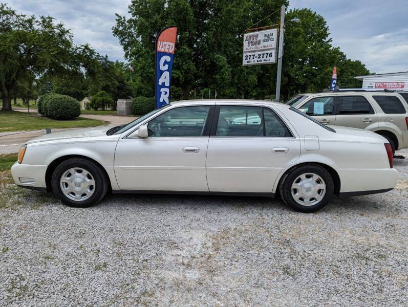 2002 Cadillac DeVille for sale at AUTO PROS SALES AND SERVICE in Belleville IL