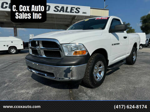 2011 RAM 1500 for sale at C. Cox Auto Sales Inc in Joplin MO
