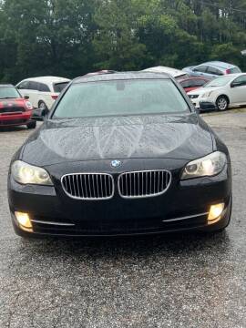 2012 BMW 5 Series for sale at Brother Auto Sales in Raleigh NC