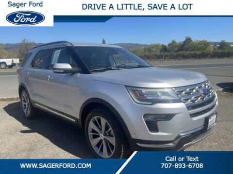 2018 Ford Explorer for sale at Sager Ford in Saint Helena CA