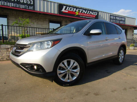 2013 Honda CR-V for sale at Lightning Motorsports in Grand Prairie TX