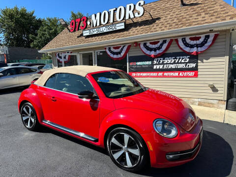 2013 Volkswagen Beetle Convertible for sale at 973 MOTORS in Paterson NJ