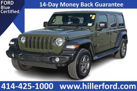 2021 Jeep Wrangler Unlimited for sale at HILLER FORD INC in Franklin WI