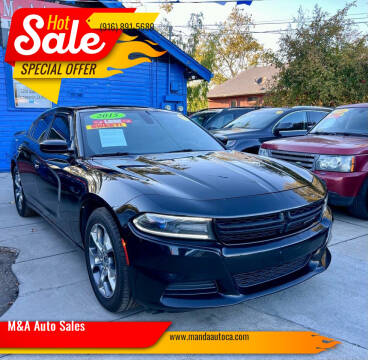 2015 Dodge Charger for sale at M&A Auto Sales in Sacramento CA