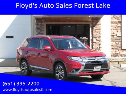 2018 Mitsubishi Outlander for sale at Floyd's Auto Sales Forest Lake in Forest Lake MN