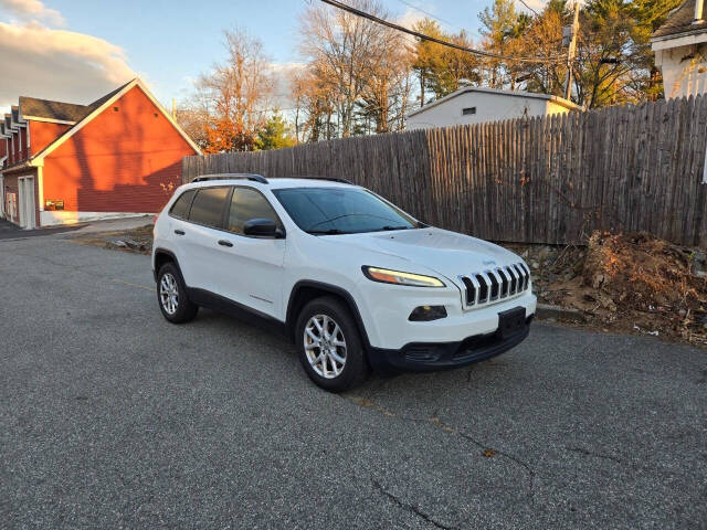 2016 Jeep Cherokee for sale at PAKLAND AUTO SALES in Auburn, MA