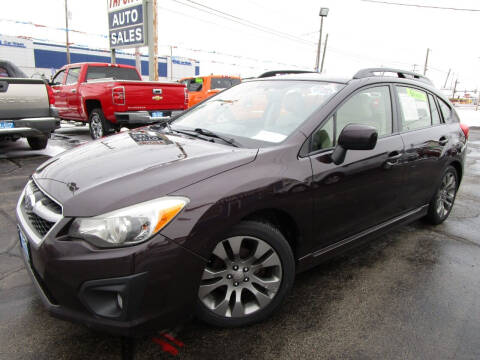 2013 Subaru Impreza for sale at TRI CITY AUTO SALES LLC in Menasha WI