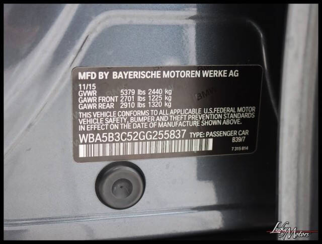 2016 BMW 5 Series 535i xDrive