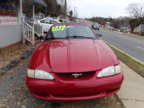 1996 Ford Mustang for sale at Locust Auto Imports in Locust NC