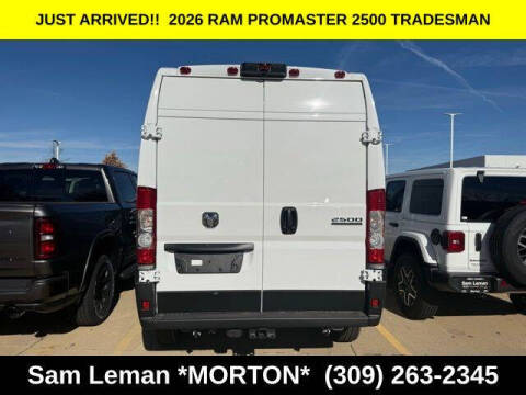 2026 RAM ProMaster