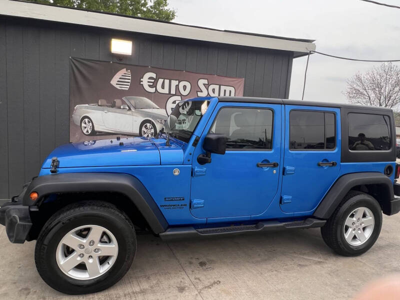 Used 2015 Jeep Wrangler Unlimited Sport with VIN 1C4BJWDG6FL608743 for sale in Kansas City