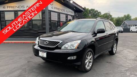 2009 Lexus RX 350 for sale at 4 Friends Auto Sales LLC - Southeastern Location in Indianapolis IN