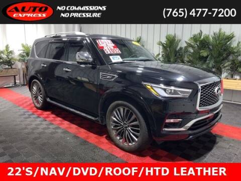 2021 Infiniti QX80 for sale at Auto Express in Lafayette IN