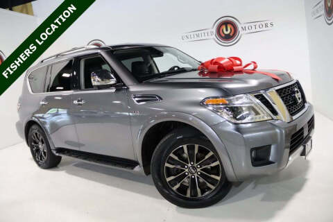 2018 Nissan Armada for sale at Unlimited Motors in Fishers IN
