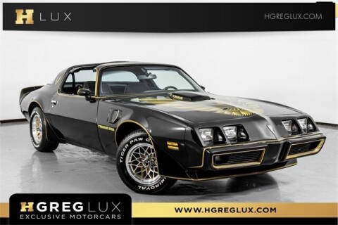 1979 Pontiac Firebird for sale at HGREG LUX EXCLUSIVE MOTORCARS in Pompano Beach FL