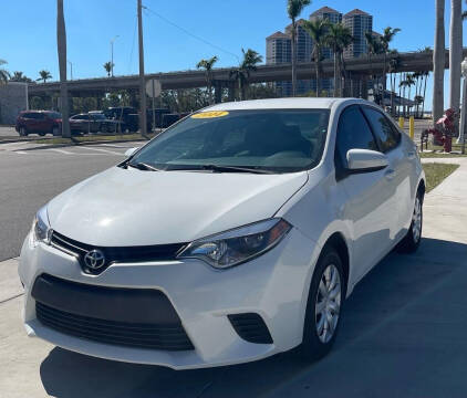 2014 Toyota Corolla for sale at Eastside Auto Brokers LLC in Fort Myers FL