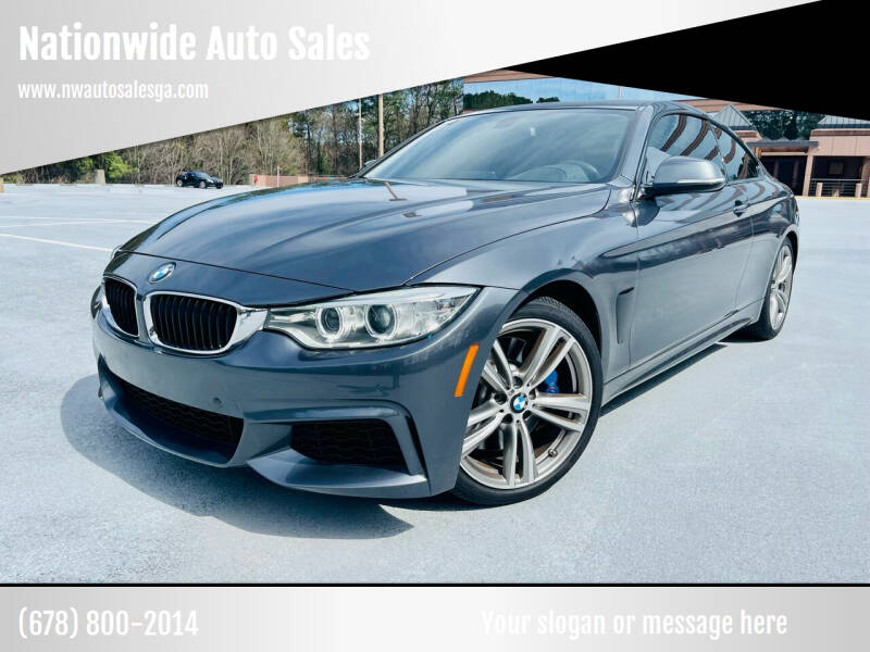 2014 BMW 4 Series for sale at Nationwide Auto Sales in Marietta GA